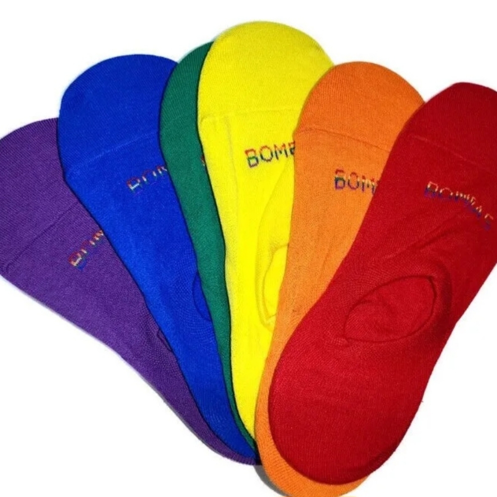 Bombas No Show Rainbow Socks Medium